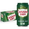Canada Dry Ginger Ale - Paquete de 12 x 355 ml - Total: 4260 ml