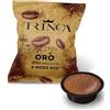 Trinca Caffè Trinca 80 Capsule Miscela Oro - Compatibili Capsule Mio - Gusto Dolce e Corposo - 7,5gr per Capsula