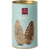 Amanti taste and passion Uovo di Pasqua Dark Nocciolato - 60% Cioccolato Fondente - Ricoperto di Granella di Nocciola - 430Gr -Elegante Confezione