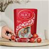 your surprise XL scatola Lindt Lindor Latte personalizzata - 500 g di cioccolatini con foto, nome e messaggio