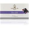 La Via del Tè Infuso Sogno d'Amore, Carcadè alla Rosa Canina e Frutta, Astuccio con 20 Filtri da 2,5g - 50g