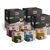 CUORE NERO CAFFE Cuore Nero Caffè - 450 Cialde Miscela Procida + 40 Cialde Caffè Aromatizzati al Ginseng, Nocciola, Cioccolato, Irish Cream, Sambuca ESE44 Filtro Carta (Procida + Aromatizzati, 490 Cialde)