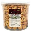 Puglialimentari Tarallucci Gusto Patate e Rosmarino Secchiello da 2 Kg Ideali per Aperitivo
