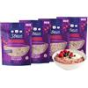 3Bears Porridge Cacao - pacchetto con 4 confezioni (4 x 400g). Con chicchi di cacao e senza zuccheri aggiuntivi. Fiocchi d'avena naturali per colazione
