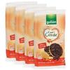 CAIYA 4X Gullon Cuor di Cereale Gallette di Mais Ricoperte di Cioccolato Fondente Senza Glutine 100g