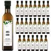 Bottle-Up 24 bottiglie personalizzate di Olio Extra Vergine di Oliva - Gadget aziendale personalizzato, Idea per regali aziendali, strenne natalizie e merchandising (0,25L, Triangoli)
