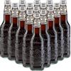 FOXCUP Chinotto Bio | Galvanina | 12 Bottiglie in Vetro Scolpito | 355 Ml | Eccellenza Italiana | Soft Drink | Bibita Biologica | Ingredienti per Cocktail