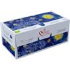 ITALIAN COFFEE FOR ESPRESSO LOVERS Italian Coffee 100 Capsule in Alluminio Caffè Biologico Compatibile con Nespresso (Van Gogh Intenso)