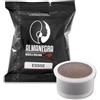 Almanegra Caffè 100 Capsule Cialde Almanegra Caffe- Compatibili con Macchine Essse Esse Caffè - Miscela Forte, Tostatura Scura - Caffè Cremoso Made in Sicily