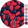 EinsSein 1kg Confetti cioccolato Mix rosa-blu scuro matrimonio battesimo nascita comunione confettata cresima nascita confettis alla laurea decorazioni bimba bomboniere senza mandorla cuoricini