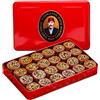 Hafiz Mustafa 1864 Istanbul Baklava Pastry Box - Baked Baklava Dessert Snacks Made from Fresh Phyllo Dough Sheets, Pistachio, Hazelnut, Walnut - Turkish Sweets Tray Gift Ideas for Birthday, Christmas