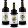 Nostre Montagne Prodotti Tipici Valle d' Alpe Benefort Amaro cl 70 Valle d'Aosta - Speciale 3 bottiglie - Grado alcolico 38% vol