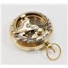 Bussola vintage fatta a mano con bottoni in ottone antico stile inciso Ross L...