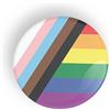 Generic Trans Queer POC Pride Flag spilla con bandiera dell'orgoglio o calamita da frigorifero LGBT LGBTQ LGBTQI LGBTQIA