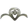 Empress Jewelry Anello in argento sterling con 2.5 mm CZ R000831