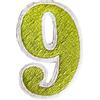 Bling! Handmade Numero Toppa Ricamata Termoadesiva Costume Scuola | Cucire | Emblema Applique Distintivo Spilla Abbigliamento T-shirt Jeans Cappelli Pantaloni Borse Accessori Giacche Zaino | DIY (9)