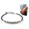 LuZ ITALY Bracciale cuoio minimal