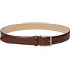 B. Italian Leather Cintura Bombata in Pelle per Uomo | Vera Pelle Made in Italy | Cuoio (110)
