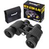Levenhuk New Atom 8x40 — Binocolo per Adulti Proffesionale, Potente con Prismi BaK4 e Lente FMC, A Lunga Distanza per Birdwatching Escursionismo e Caccia, Impermeabile