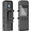 NGBFF Macchinetta Digitale, Mini fotocamere digitali Full HD 1080P Body Cam Car Dash Videoregistratore Webcam Registrazione in loop Videocamera Sorveglianza Videcam