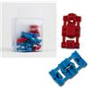 Blanko Connettore terminale Set 10-pc rosso/blu