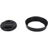 LICAEVEY Paraluce, Copri Paraluce Adatto per Obiettivi AF 28-80mm, F3.3-5.6 con Cinghia di Copertura da 58 Mm Accessori per Fotocamera