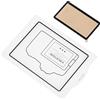 Generic Pellicola Protettiva per Schermo LCD, Pellicola Protettiva Antiriflesso per Fotocamera LCD, perD810