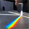 Generic Lenti in vetro ottico Prisma triangolare BK7 ottico 30x30x50mm Luce rifratta fisica