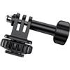 Navna Action Camera Cold Shoe Mount Adapter Con Cold Shoe Foro Vite 1/4 Per Treppiedi DSLR Accessori 180Degree Regolabile Mount