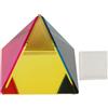 Haofy Piramide di Vetro, Prisma Color Arcobaleno Elegante Acchiappasole Iridescente Esperienza Visiva Coinvolgente per la Fotografia (50MM)