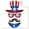 DIYthinker America zio Sam modello occhiali panno di pulizia del pulitore dello schermo 5PCS