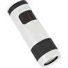 Generic Mini telescopio portatile con zoom monoculare 10-30x21, compatibile attrezzatura da campeggio, turismo, mirino ottico(White B)