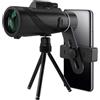 Generic Telescopio portatile Zoom HD 5000M pieghevole a lunga distanza Mini potente, compatibile for viaggi sportivi in campeggio all'aperto(G872C-Black suit2)