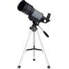 Levenhuk Blitz 70S BASE Telescopio Rifrattore a Corta Focale Apertura 70 mm | Montatura AZ, Compatto e Portatile, Ideale per Osservare Luna, Pianeti e Oggetti Terrestri, per Principianti e Appassionati