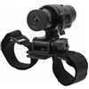 Gind Videocamera DV per Casco da Bici, videocamera Sportiva per Casco da Moto Impermeabile Portatile a Lunga Durata con Corda antismarrimento per Moto per Esterni per Bici
