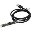 IEights Modulo fotocamera USB da 8 MP con microfono grandangolare 105 ° Fotocamera per computer a fuoco fissa Fotocamera Lightburn 4K per incisore laser Scheda webcam UVC incorporata Piccola telecamera di