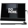 Huvqianu Monitor Esterno | Dispositivo Di Visualizzazione A Colori Fedeli 39,6 cm,Monitor Esterno Da Viaggio - Per Laptop, PC, Tablet, Media, Casa, Interni, Entusiasti E Famiglia