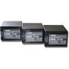 vhbw 3x batteria compatibile con Sony DCR-DVD310E, DCR-DVD410E, DCR-DVD450E videocamera camcorder (2200mAh, 7,2V, Li-Ion)