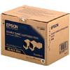 Cartucce toner Original Epson Toner C13S050594 / 0594 nero (VE=2, Doppelpack); ca. 6.000 pagina; per Aculaser C 3900, CX 37