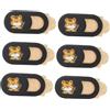 HuangguiyuanV 6 coperture per webcam, copertura per webcam, durevoli, per laptop, desktop, PC, tablet, smartphone e altro