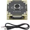 budebuse 4K Manuale Messa a fuoco USB Fotocamera Con 78 4/120 Gradi Obiettivo Obort Non Distorto Per Uso Industriale IMX378 (1/2 3 pollici) Chipset
