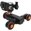 Acouto L4X Elettrico Autodolly Track Slider Testa a Sfera Remota 3 Autodolly Telecamera per Cellulare Video Riprese, Ricarica USB, Time Lapse, Carico 3KG