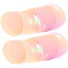 UTHCLO Filtri Gel Colorati Autoadesivi per Tubi LED e Faretti Rosa 35 Pezzi | Pet Riutilizzabile, Cambia Tonalità e Nasconde Colore Originale, per Zona Pranzo e Postazione