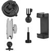 XAGMODSHN 1 Set Auto Camera Mount Ventosa Adattatore Del Basamento Telaio Sport Camera Espansione Clip Accessorio per Pocket 3/Telefoni