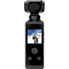 BJdfgE Videocamera tascabile 4K Ultra HD Girevole a 270° Vlog Mini Wifi Cam sportiva Custodia impermeabile Casco da viaggio Registratore for conducente di bicicletta