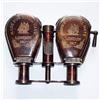RK NAUTICAL INSTRUMENT Dobell - Telescopio binocolo in ottone anticato vintage, colore marrone anticato (7,6 cm, marrone)
