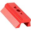 Rxgiasup Piastra a testa tonda da 45 mm, guida per mirino stellato, cuscinetto base, cannocchiale per mirino, telescopi, cuscinetti per montaggio guida, accessori, base per cannocchiale