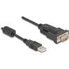 DeLOCK Adattatore USB 2.0 Tipo-A a 1 x serie RS-232 DB9 Pin maschio con ferrite 0,25 m FTDI FT232RL Marca