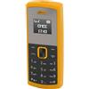 Generic Telefono Cellulare più Piccolo, Telefono in Miniatura a Bassa Radiazione per Casa (YELLOW)