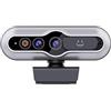 TIEOAXFT Mini webcam 2K for computer portatile, USB, compatibile con Windows Hello Recognition copertura for la privacy